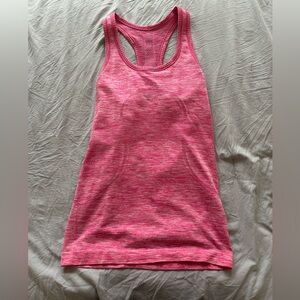 lululemon pink tank size 4